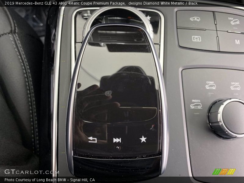 Controls of 2019 GLE 43 AMG 4Matic Coupe Premium Package