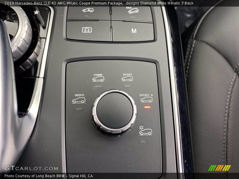 Controls of 2019 GLE 43 AMG 4Matic Coupe Premium Package