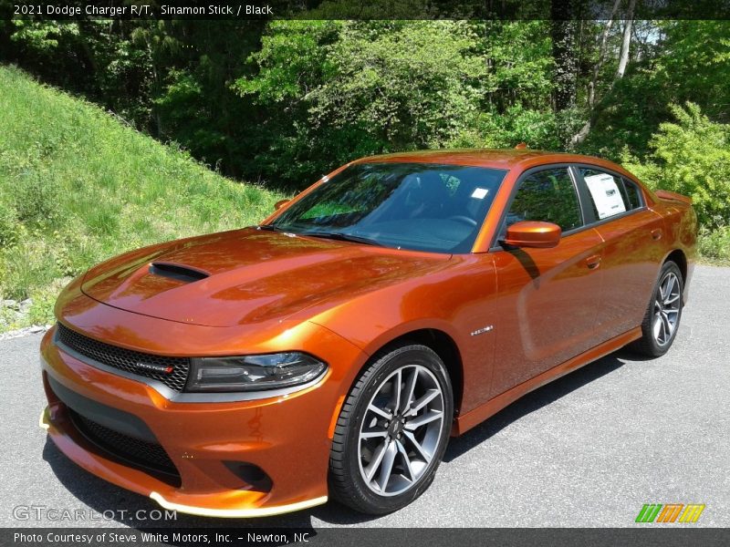 Front 3/4 View of 2021 Charger R/T