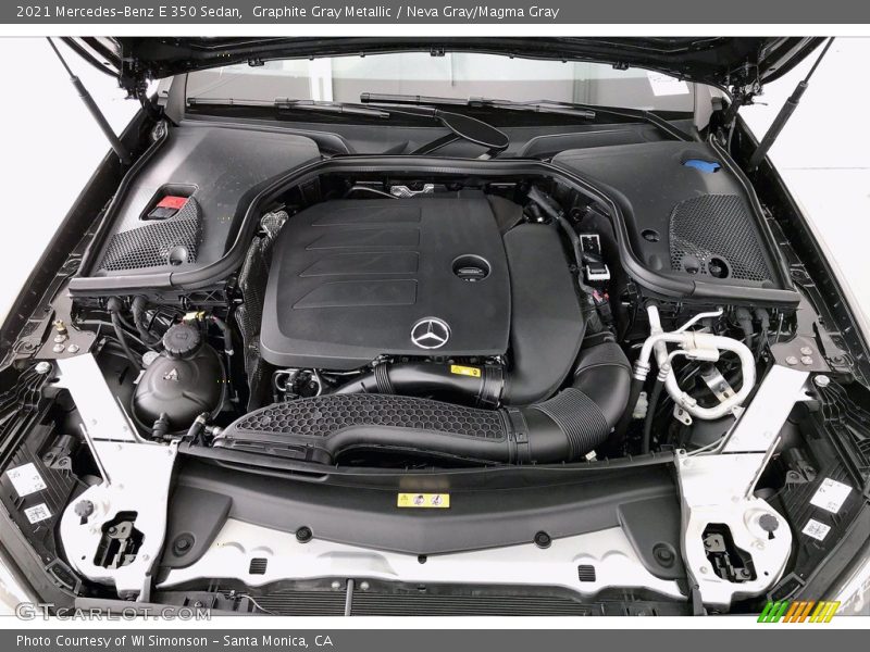 Graphite Gray Metallic / Neva Gray/Magma Gray 2021 Mercedes-Benz E 350 Sedan