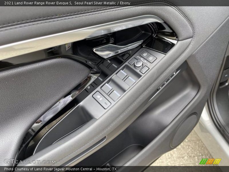 Seoul Pearl Silver Metallic / Ebony 2021 Land Rover Range Rover Evoque S