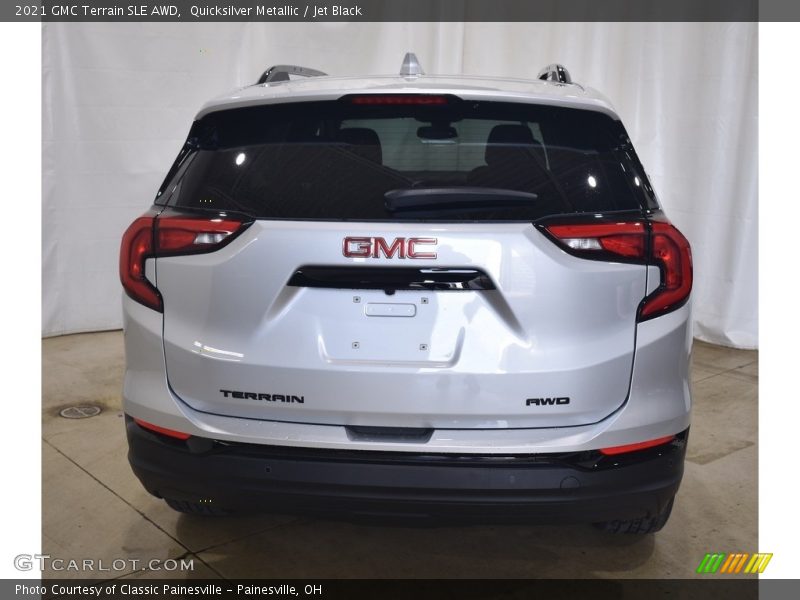 Quicksilver Metallic / Jet Black 2021 GMC Terrain SLE AWD