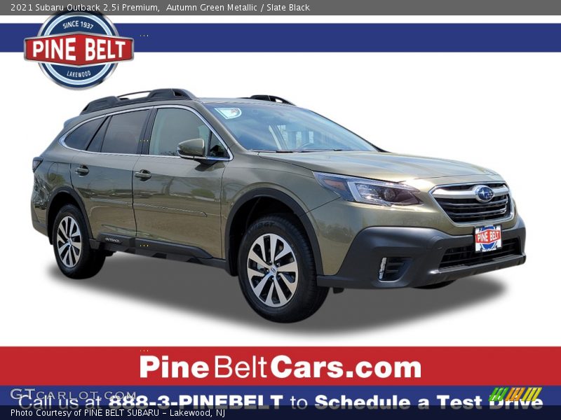 Autumn Green Metallic / Slate Black 2021 Subaru Outback 2.5i Premium