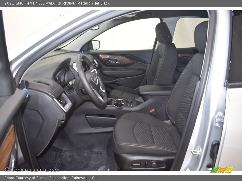 Quicksilver Metallic / Jet Black 2021 GMC Terrain SLE AWD