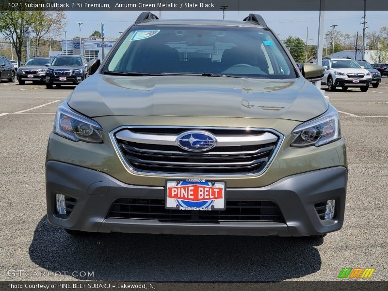 Autumn Green Metallic / Slate Black 2021 Subaru Outback 2.5i Premium