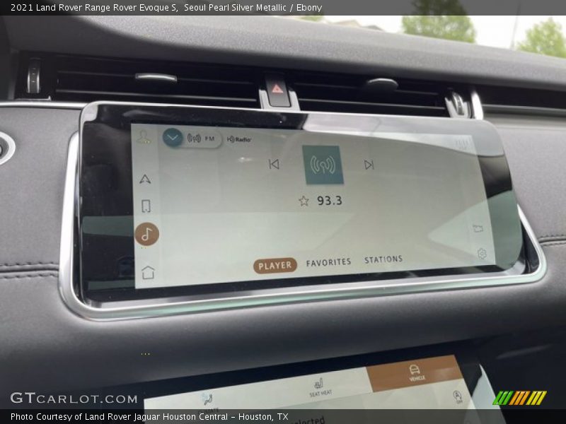 Seoul Pearl Silver Metallic / Ebony 2021 Land Rover Range Rover Evoque S