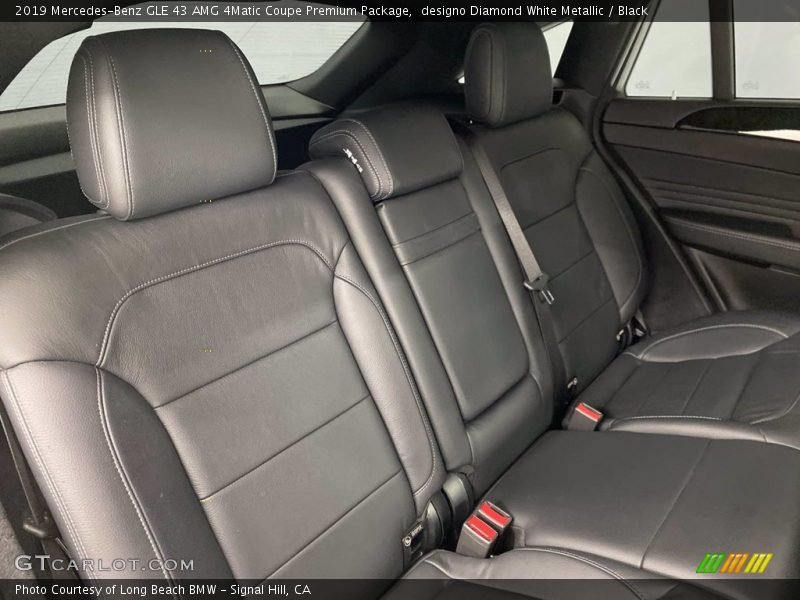 Rear Seat of 2019 GLE 43 AMG 4Matic Coupe Premium Package