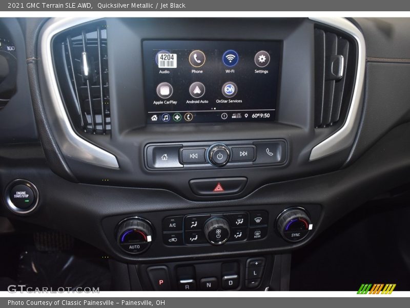Quicksilver Metallic / Jet Black 2021 GMC Terrain SLE AWD