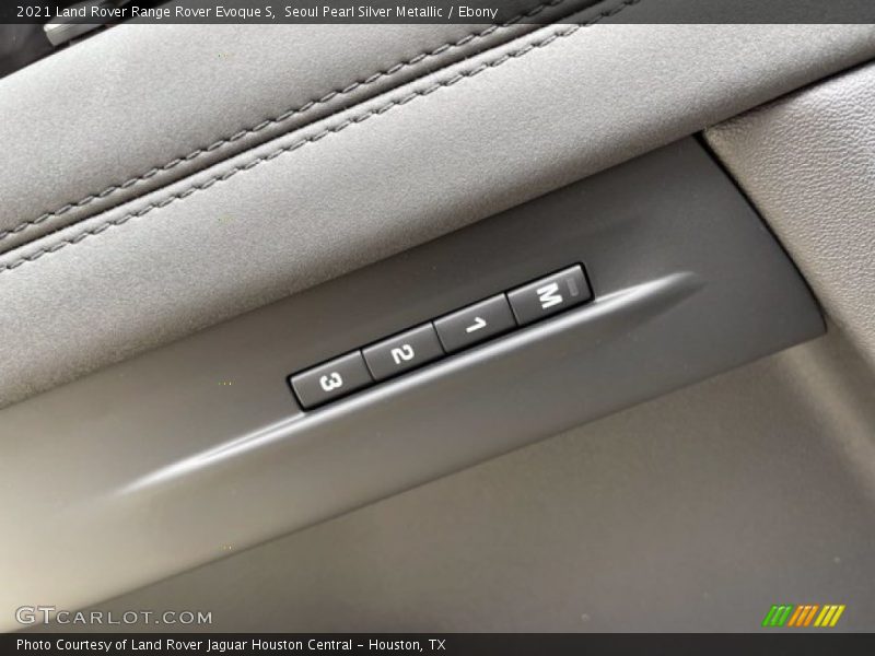 Seoul Pearl Silver Metallic / Ebony 2021 Land Rover Range Rover Evoque S