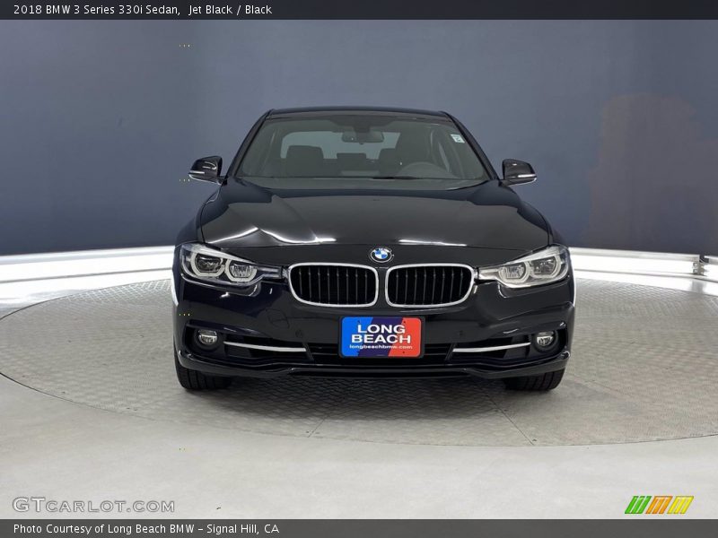 Jet Black / Black 2018 BMW 3 Series 330i Sedan