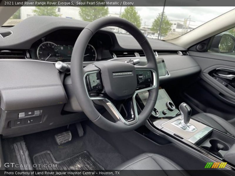 Seoul Pearl Silver Metallic / Ebony 2021 Land Rover Range Rover Evoque S