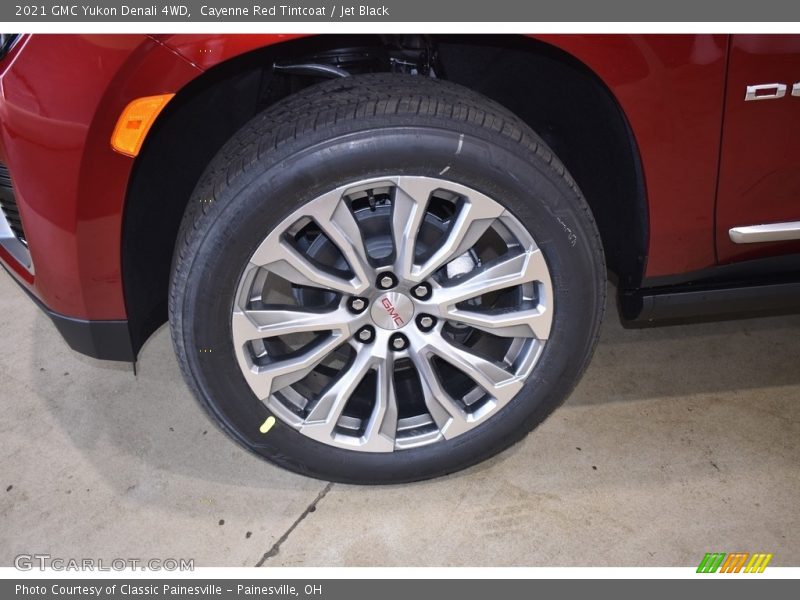Cayenne Red Tintcoat / Jet Black 2021 GMC Yukon Denali 4WD