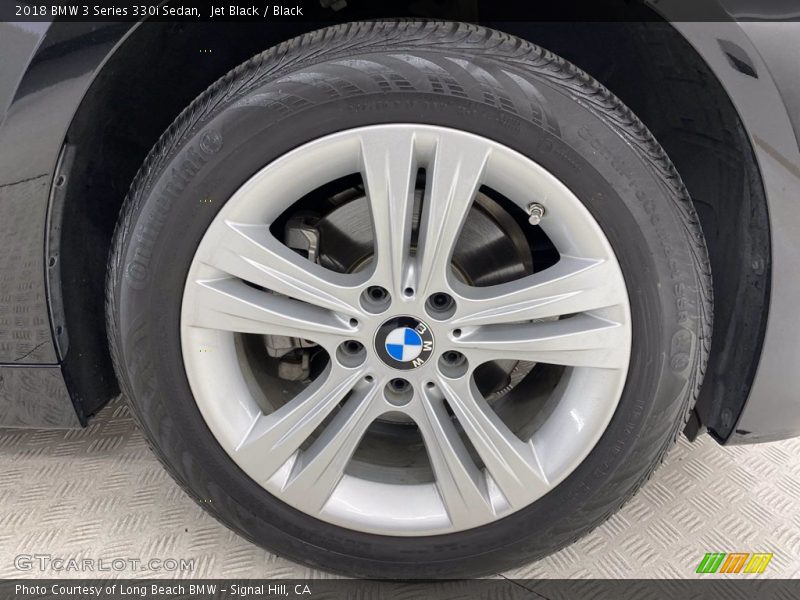 Jet Black / Black 2018 BMW 3 Series 330i Sedan