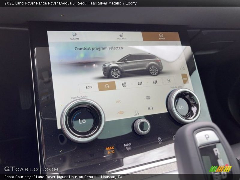 Seoul Pearl Silver Metallic / Ebony 2021 Land Rover Range Rover Evoque S