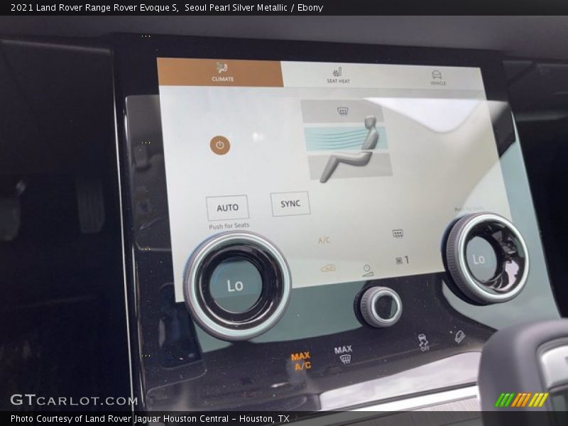 Seoul Pearl Silver Metallic / Ebony 2021 Land Rover Range Rover Evoque S