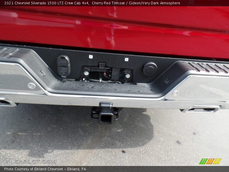 Cherry Red Tintcoat / Gideon/Very Dark Atmosphere 2021 Chevrolet Silverado 1500 LTZ Crew Cab 4x4
