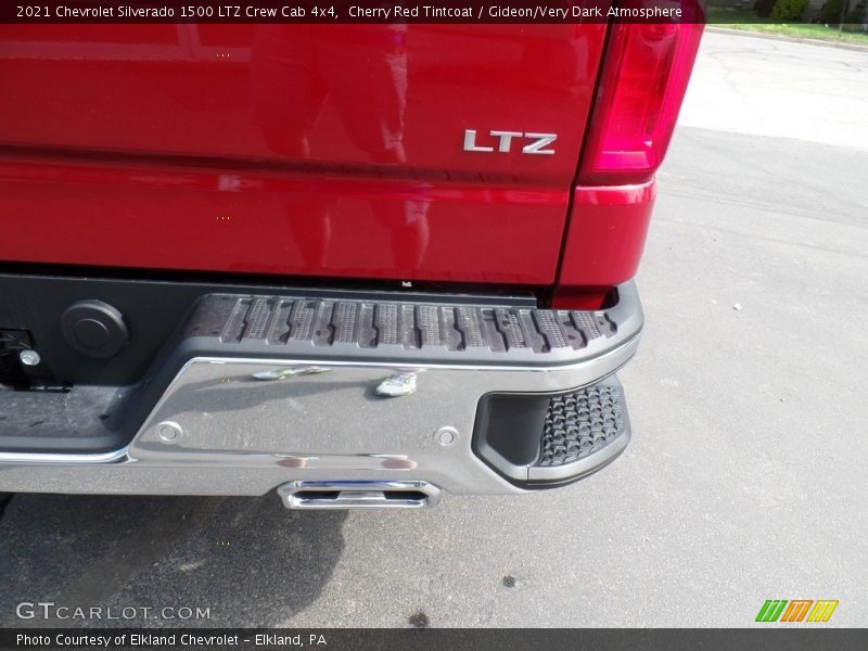 Cherry Red Tintcoat / Gideon/Very Dark Atmosphere 2021 Chevrolet Silverado 1500 LTZ Crew Cab 4x4
