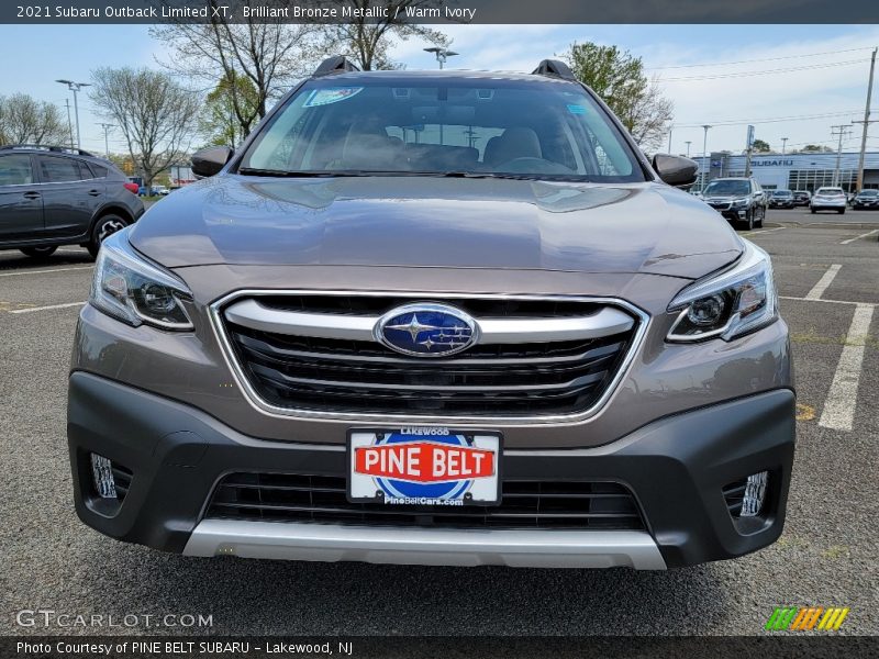 Brilliant Bronze Metallic / Warm Ivory 2021 Subaru Outback Limited XT