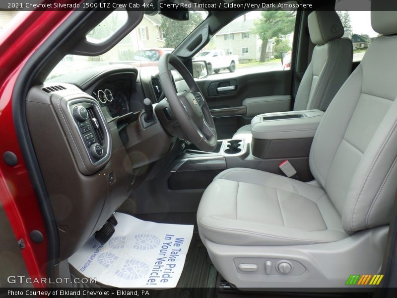 Front Seat of 2021 Silverado 1500 LTZ Crew Cab 4x4