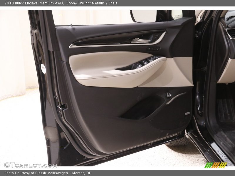 Ebony Twilight Metallic / Shale 2018 Buick Enclave Premium AWD