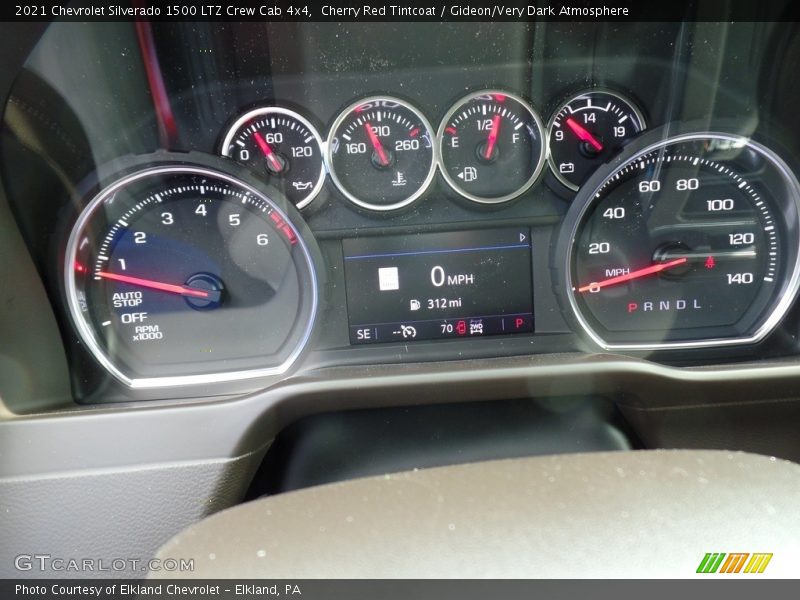  2021 Silverado 1500 LTZ Crew Cab 4x4 LTZ Crew Cab 4x4 Gauges