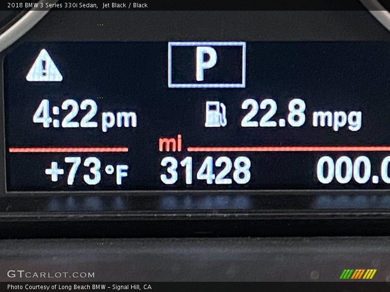 Jet Black / Black 2018 BMW 3 Series 330i Sedan