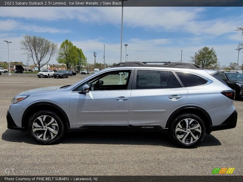 Ice Silver Metallic / Slate Black 2021 Subaru Outback 2.5i Limited