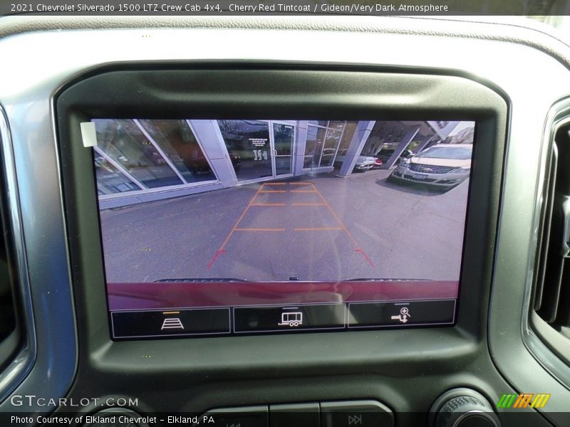 Cherry Red Tintcoat / Gideon/Very Dark Atmosphere 2021 Chevrolet Silverado 1500 LTZ Crew Cab 4x4