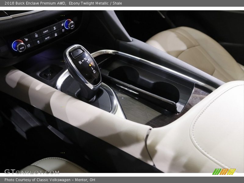Ebony Twilight Metallic / Shale 2018 Buick Enclave Premium AWD