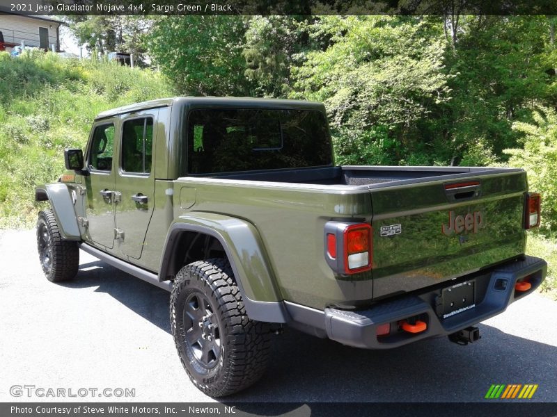 Sarge Green / Black 2021 Jeep Gladiator Mojave 4x4