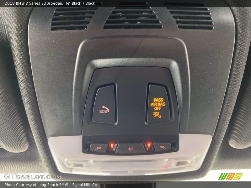 Jet Black / Black 2018 BMW 3 Series 330i Sedan