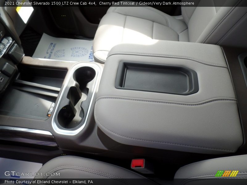Cherry Red Tintcoat / Gideon/Very Dark Atmosphere 2021 Chevrolet Silverado 1500 LTZ Crew Cab 4x4