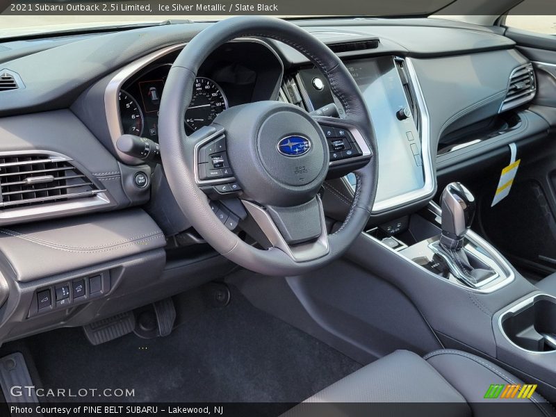 Ice Silver Metallic / Slate Black 2021 Subaru Outback 2.5i Limited