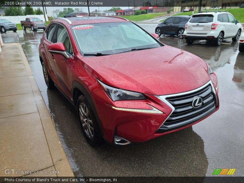 Front 3/4 View of 2016 NX 200t AWD