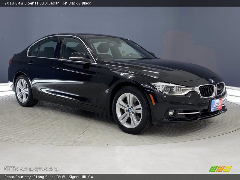 Jet Black / Black 2018 BMW 3 Series 330i Sedan