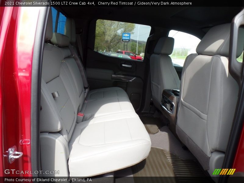 Cherry Red Tintcoat / Gideon/Very Dark Atmosphere 2021 Chevrolet Silverado 1500 LTZ Crew Cab 4x4