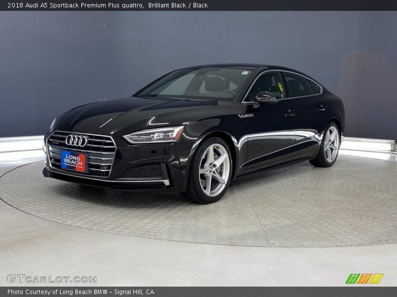 Front 3/4 View of 2018 A5 Sportback Premium Plus quattro