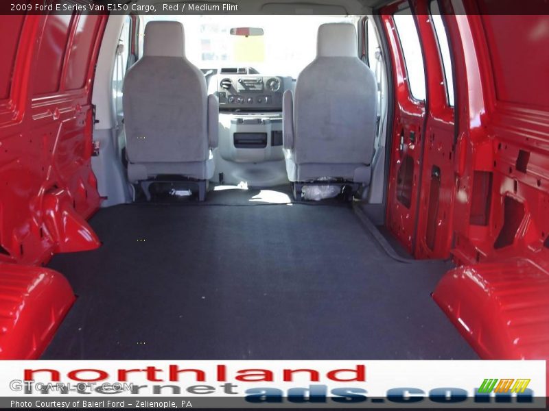 Red / Medium Flint 2009 Ford E Series Van E150 Cargo