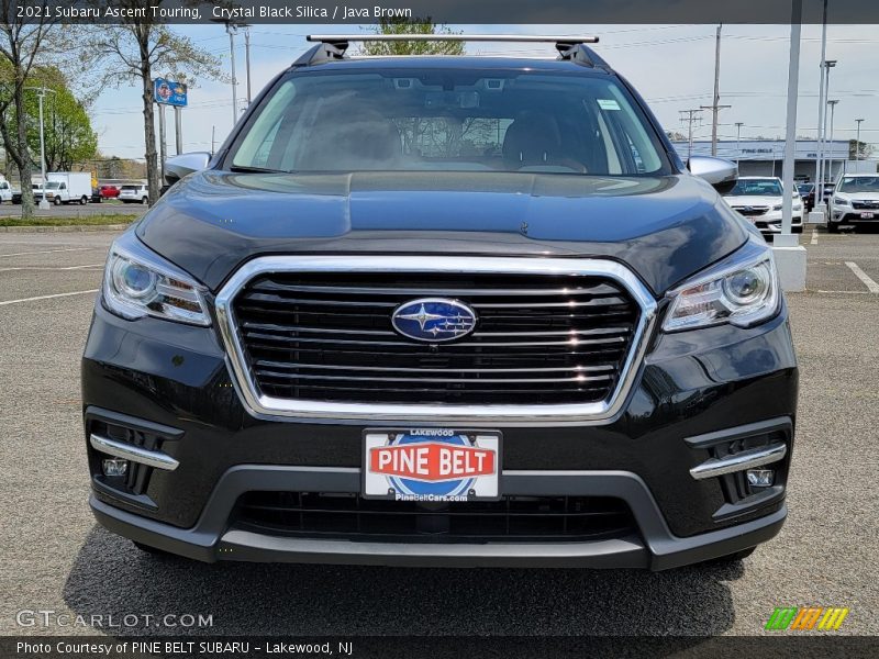 Crystal Black Silica / Java Brown 2021 Subaru Ascent Touring