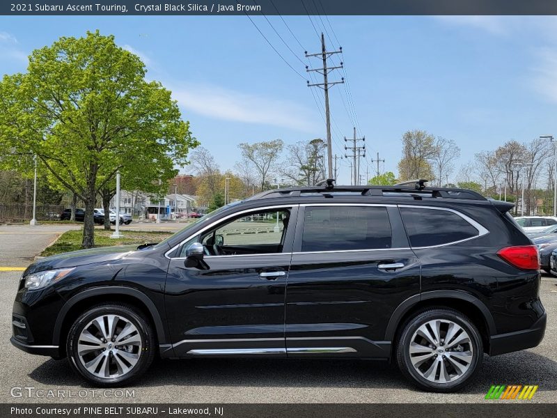 Crystal Black Silica / Java Brown 2021 Subaru Ascent Touring