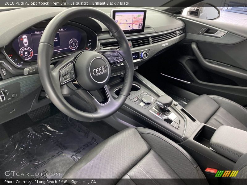  2018 A5 Sportback Premium Plus quattro Black Interior