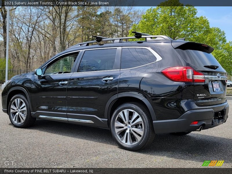 Crystal Black Silica / Java Brown 2021 Subaru Ascent Touring