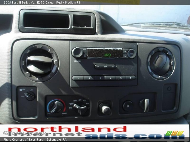 Red / Medium Flint 2009 Ford E Series Van E150 Cargo