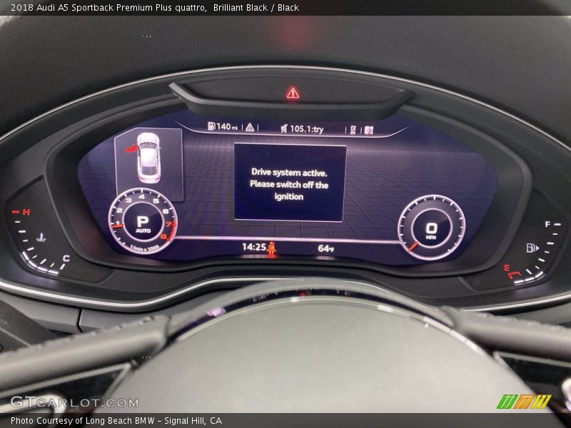  2018 A5 Sportback Premium Plus quattro Premium Plus quattro Gauges