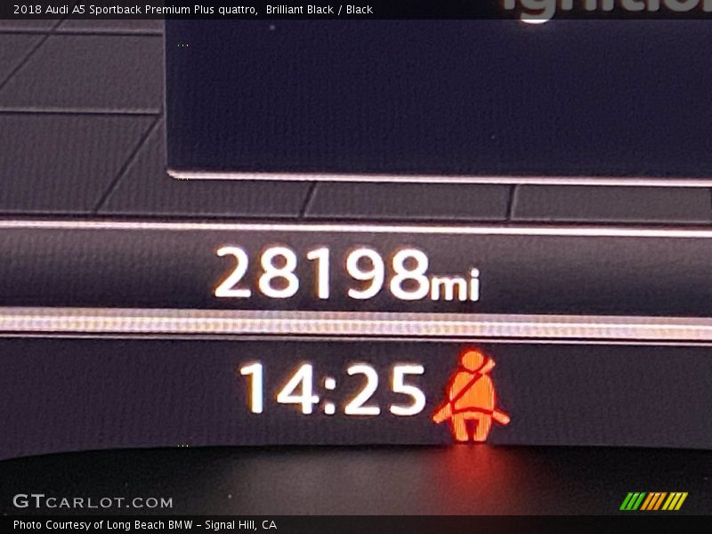 Brilliant Black / Black 2018 Audi A5 Sportback Premium Plus quattro