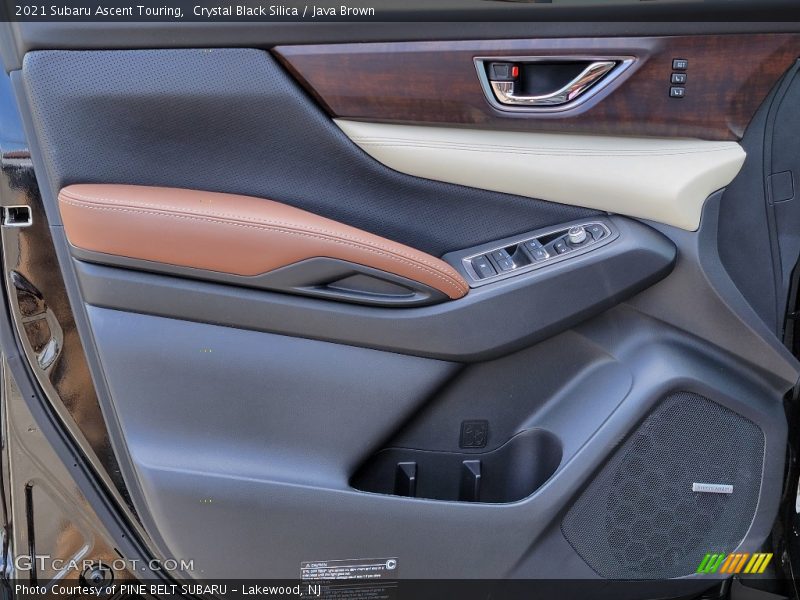 Crystal Black Silica / Java Brown 2021 Subaru Ascent Touring