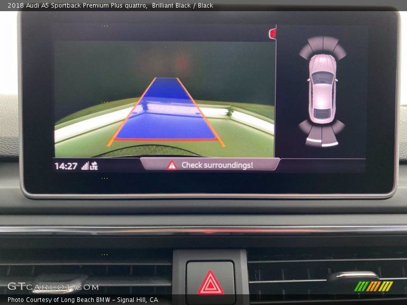 Brilliant Black / Black 2018 Audi A5 Sportback Premium Plus quattro