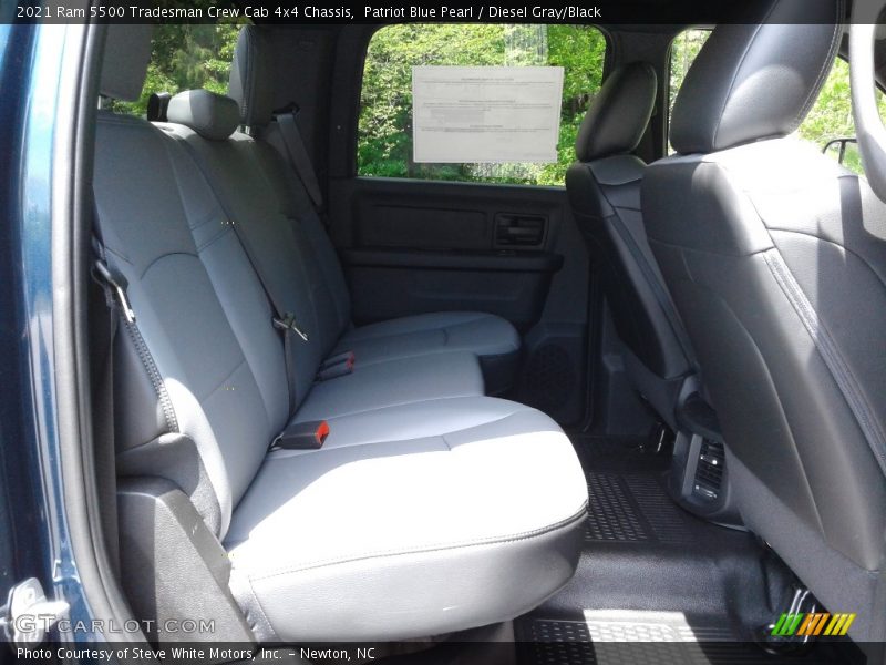 Patriot Blue Pearl / Diesel Gray/Black 2021 Ram 5500 Tradesman Crew Cab 4x4 Chassis