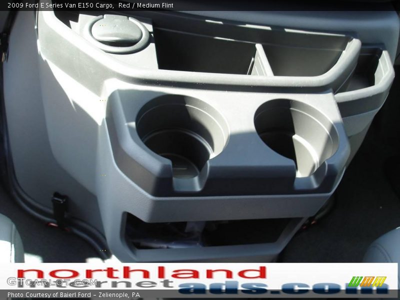 Red / Medium Flint 2009 Ford E Series Van E150 Cargo