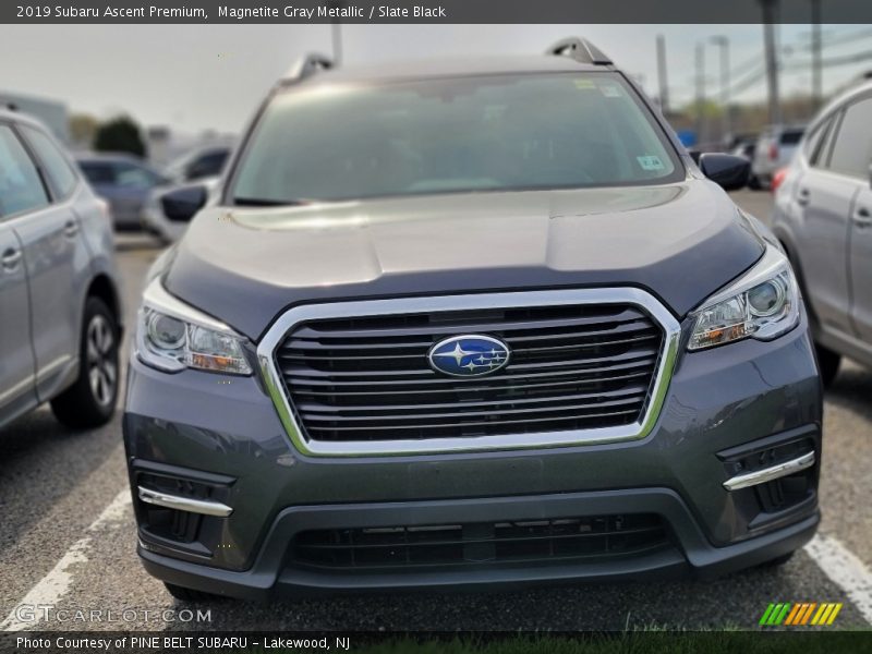 Magnetite Gray Metallic / Slate Black 2019 Subaru Ascent Premium